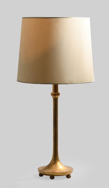 French work 1960
Wooden lamp covered with...