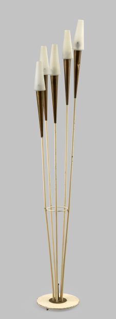 Work 1960
Floor lamp with five cylindrical...