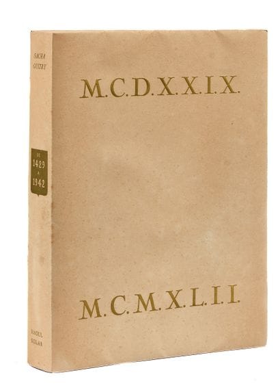 LITTERATURE/ILLUSTRE MODERNE 
GUITRY [Sacha],...
