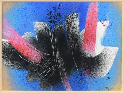 BERTRAND-MOULIN (1944-2006)
Untitled, 1976
Acrylic...