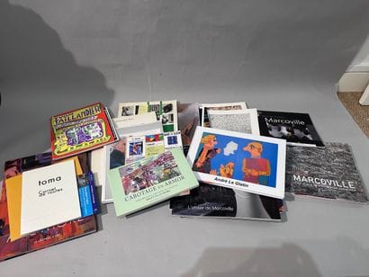 Collection of art BOOKS and exhibition catalogs...