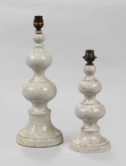 French work 1960
Suite of two three-lobed...