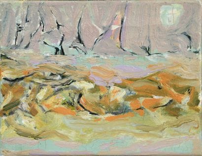 Colette BISSON (born 1943) 
Untitled, 1993
Oil...