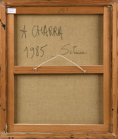 Alain CHARRA (1941-2023) 
Solar, 1985
Oil...