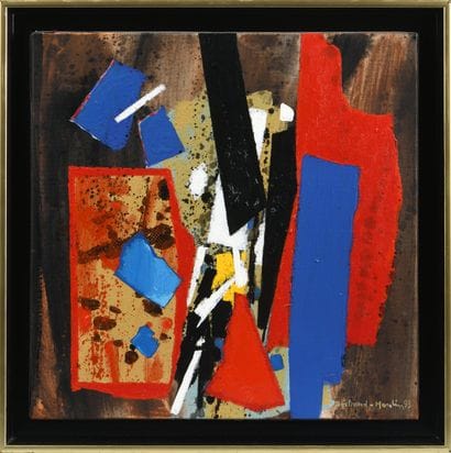 BERTRAND-MOULIN (1944-2006)
Veilages, 1993
Acrylic...