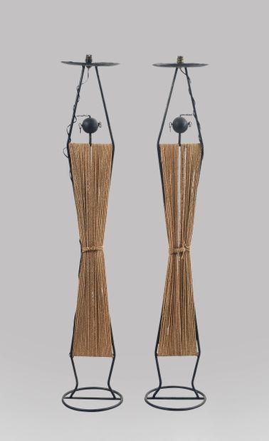 Work from the 1960s
Pair of anthropomorphic...