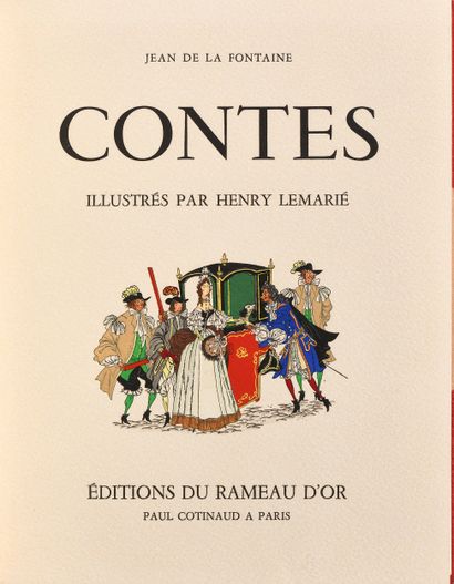 LITTERATURE/ILLUSTRE MODERNE
LAFONTAINE [Jean...