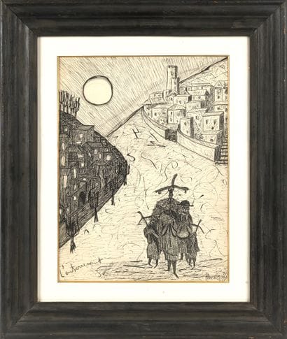 Pierre PINONCELLI (1929-2001)
L’enterrement,...