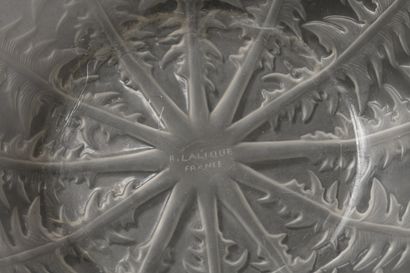 René LALIQUE (1860-1945)
Pressed-molded glass...