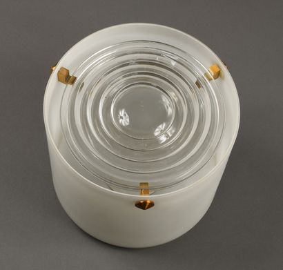 Ateliers Perzel
Enamelled glass cylindrical...
