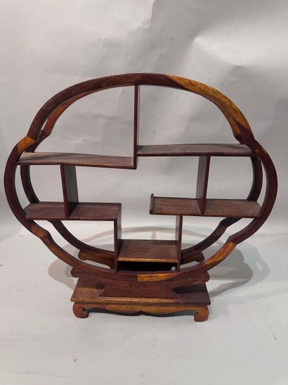 CHINA - Small modern shelving unit in exotic...