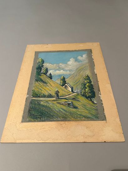 Modern school - Le Meignan?
Animated mountain...