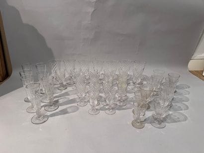 MANNETTE: Part of a service of twisted crystal...
