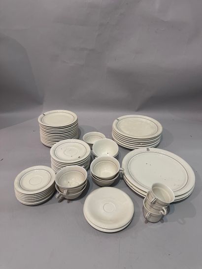 MANNETTE: JEAN LUCE - Porcelain service set...