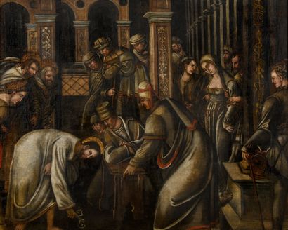 17th century SPANISH school
Christ and the...