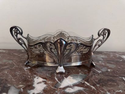 Art Nouveau style silver plated GARDENSTAND....