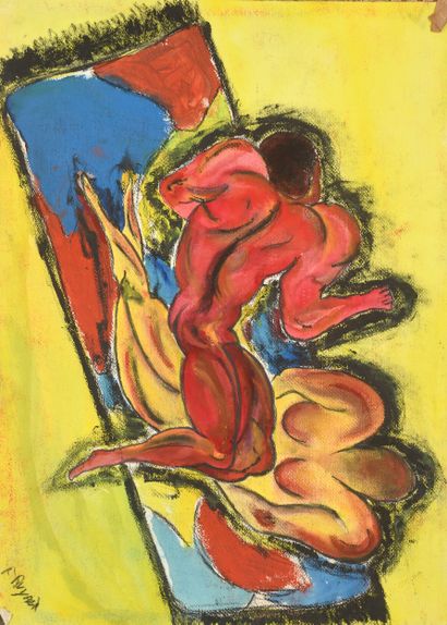 Frédéric RUYANT (born 1955)
Set of four mixed...