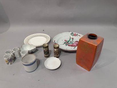 MANNETTE of various porcelain and earthenware...