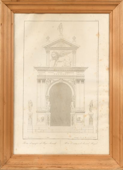 Nice set of 17 19th century Italian ENGRAVINGS...