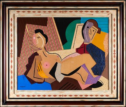 Antonio HUBERTI (1898-1980)
The embracing...