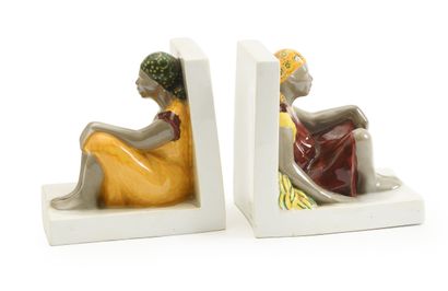 Emile Andre LEROY (1899-1953)
Pair of Orientalist...