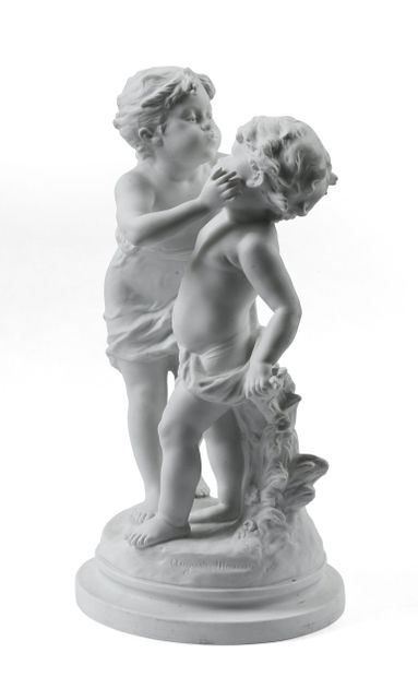 After Auguste MOREAU (1834-1917)
The embrace
Bisque...