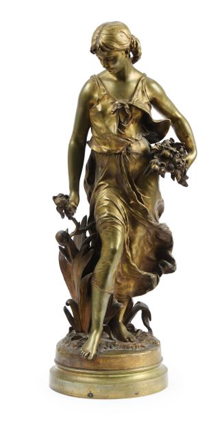 Hippolyte MOREAU (1832–1927)
Young Woman
Bronze...