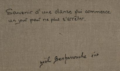 Yoël BENHARROUCHE (born 1961)
Souvenir d'une...