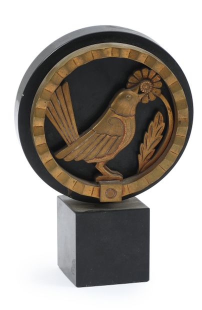 Adalbert SZABO (1877-1961)
Gilded bronze...