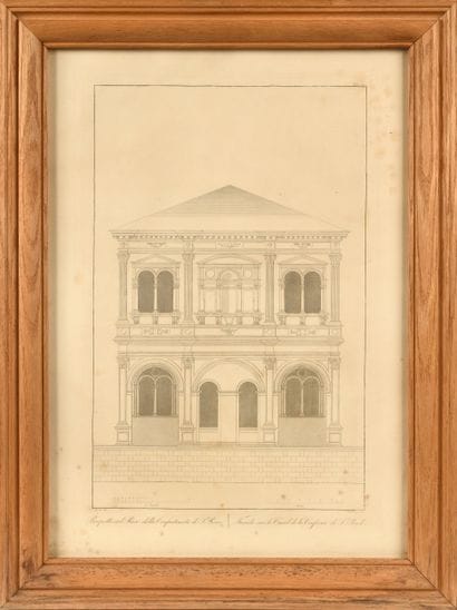 Set of four 19th century Italian ENGRAVINGS...