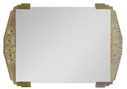 Work 1925
Silver-plated bronze mirror decorated...