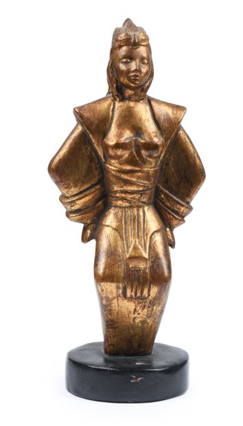 20th century work
Terracotta sculpture with...