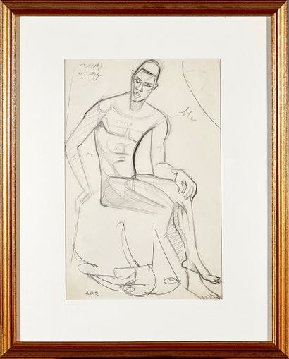 André LHOTE (1885-1962)
Study of a Seated...