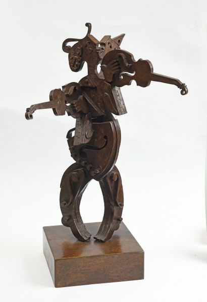 Yoël BENHARROUCHE (born 1961)
The violinist
Brown...