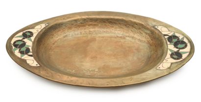 Pierre CARREL Paris 
Hammered metal pocket...
