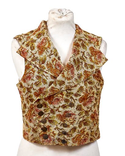 Fancy Restoration-style waistcoat, circa...