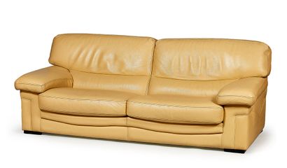 ROCHE BOBOIS
Canapé trois places en cuir...