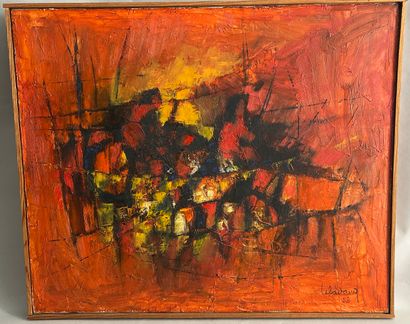 Dang LEBADANG (1921-2015)
Untitled, 1958
Oil...
