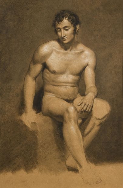 19th-century Italian school
Seated academic...