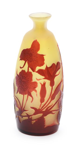 ETABLISSEMENTS GALLE
Vase en verre double...