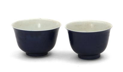 CHINA - 20th century
Pair of powder-blue...