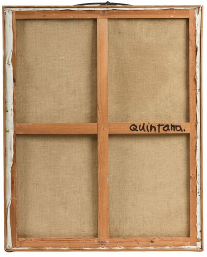Carlos QUINTANA (b. 1966)
Untitled
Two oils...
