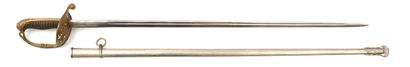 France
Infantry saber model 1882 
Nickel-plated...