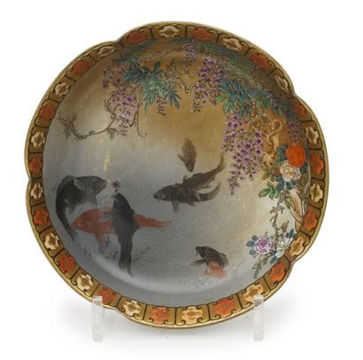 JAPAN, MEIJI period (1868-1912)
Small polychrome...