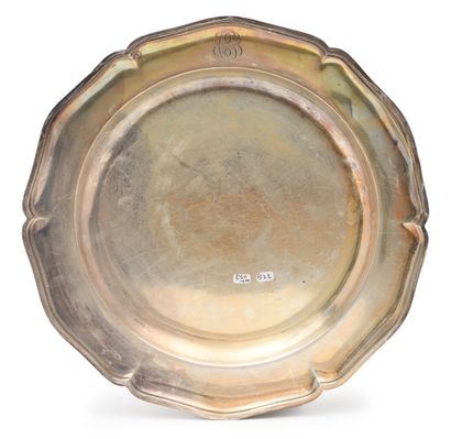 Charles CHRISTOFLE
925/°° silver violin dish,...