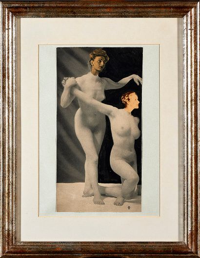 Ruytchi SOUZOUKI (1904-1985)
Nudes 
Set of...
