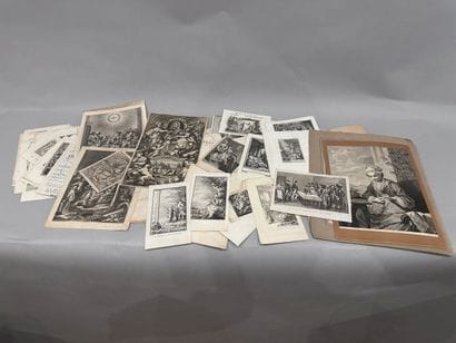 Set of various FRONTISPICES
17th and 18th...