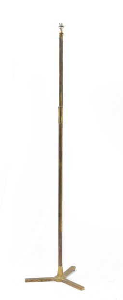 Work from the 1960s 
Brass floor lamp with...