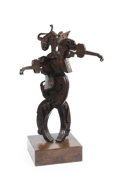 Yoël BENHARROUCHE (born 1961)
The violinist
Brown...