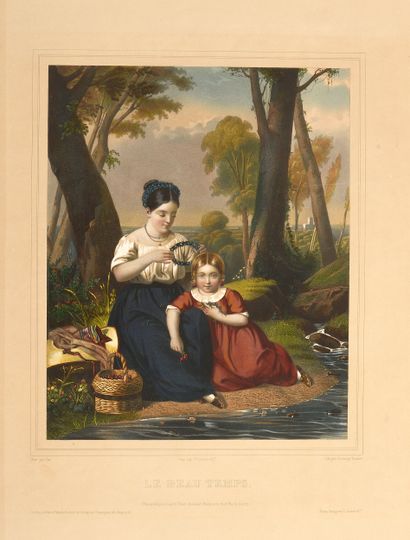 ROMANTIC PRINTS
Set of fifteen Romantic period...